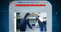 Desktop Screenshot of medicinska-skola-bl.net